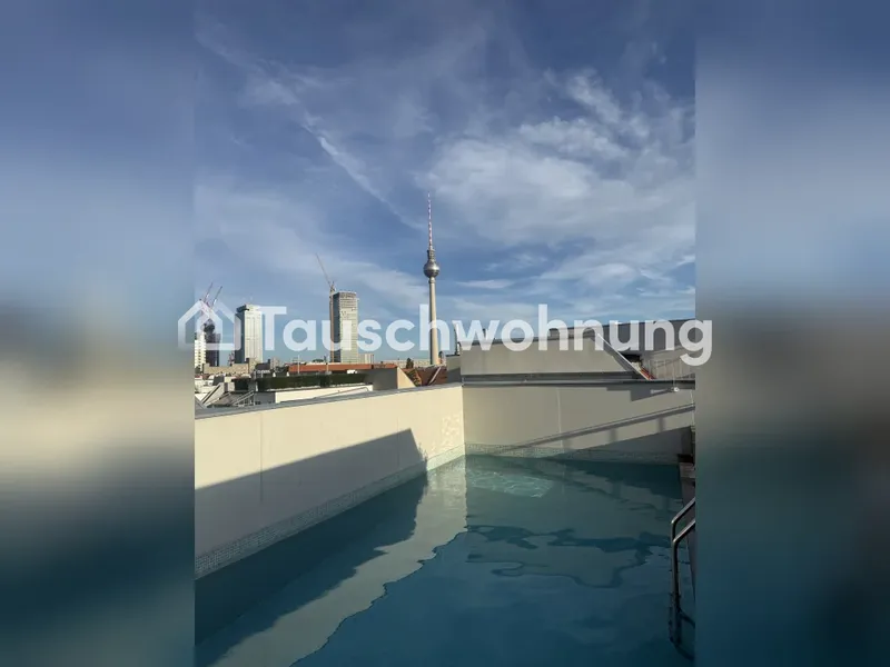 Tauschwohnung: Mitte: Studio wohnung mit rooftop und pool — photo 1